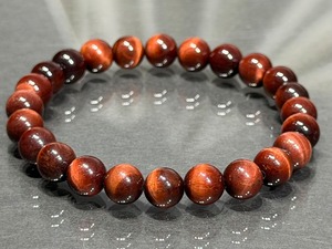 No.2559-10 レッドタイガーアイブレスレット