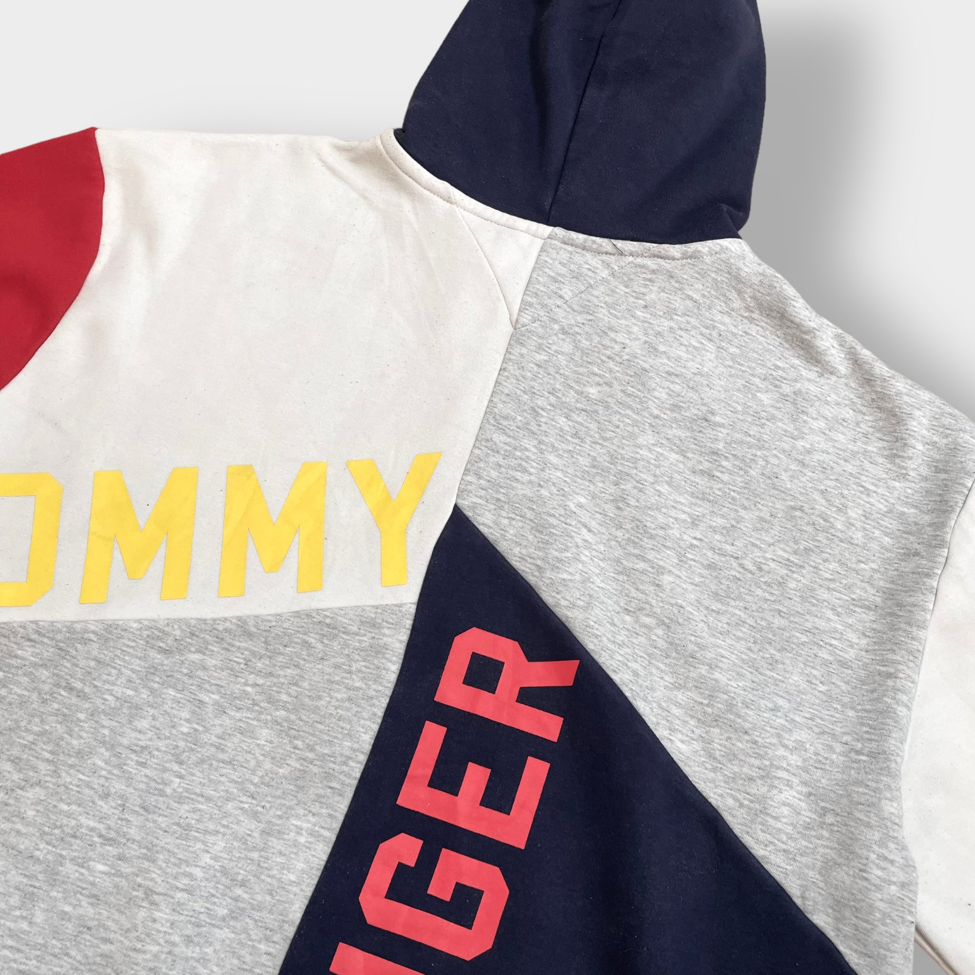 TOMMY HILFIGER DENIM ジップアップ パーカー クレイジーパターン ...