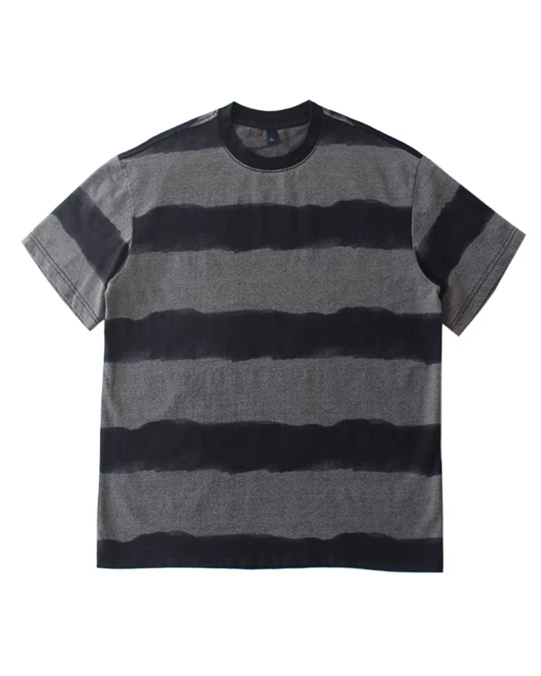 STUSSY ボーダー ニット セーター ブラック ストライプ 刺繍ロゴ stussy ステューシー ニットセーター 刺繍ロゴ ワンポイントロゴ