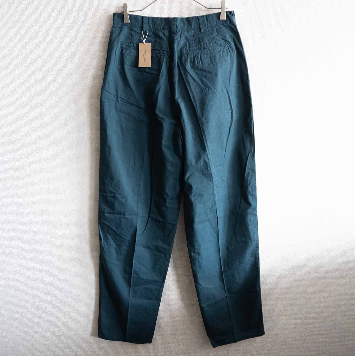 【90s/アーカイブ】COMME des GARCONS HOMME【コットン スラックスパンツ】L グリーン コムデギャルソン s2605118 90s/アーカイブ】COMME des GARCONS HOMME【コットン スラックスパンツ