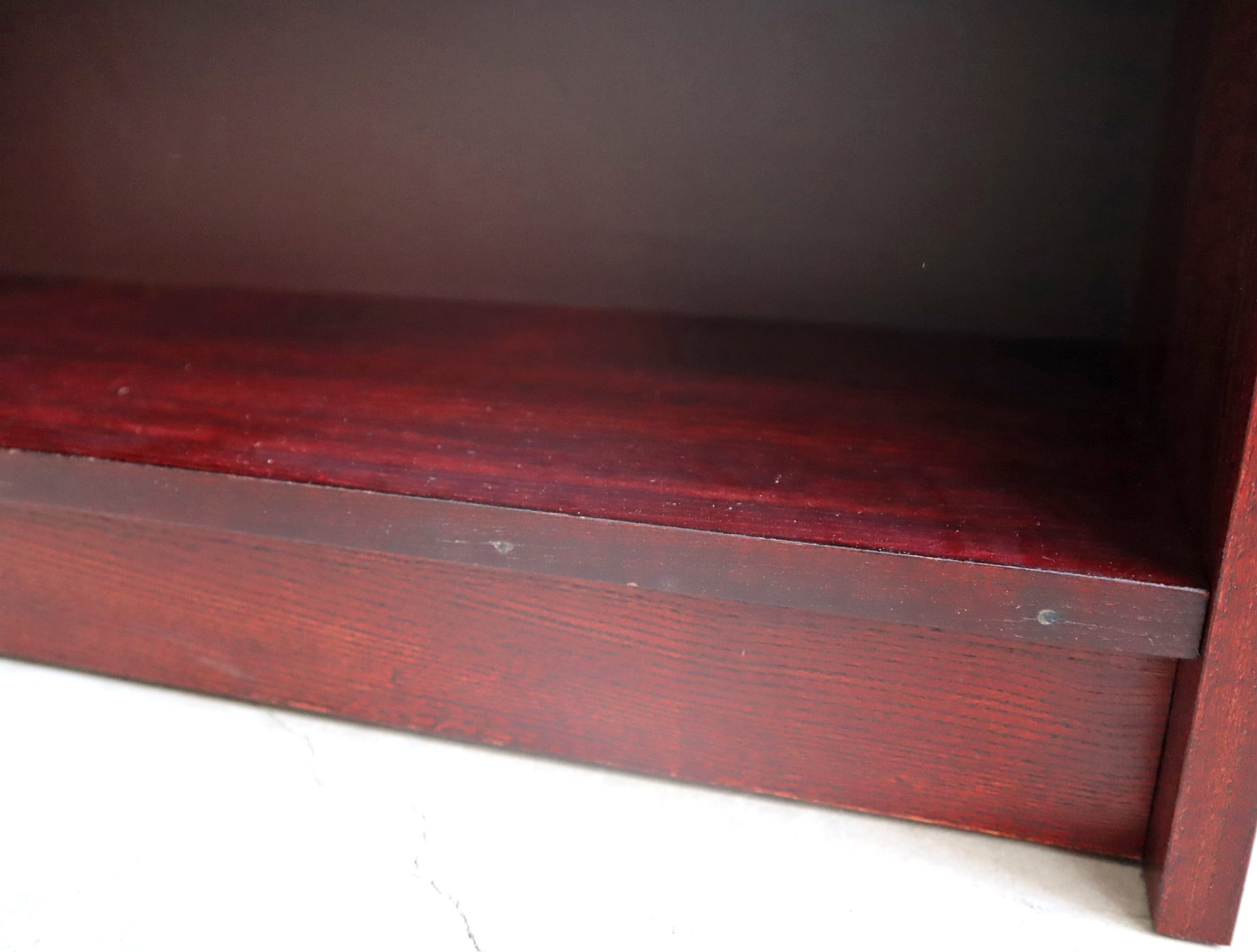 ラスト1台 90年代 オールド IKEA Billy Book Case レッドブラウン
