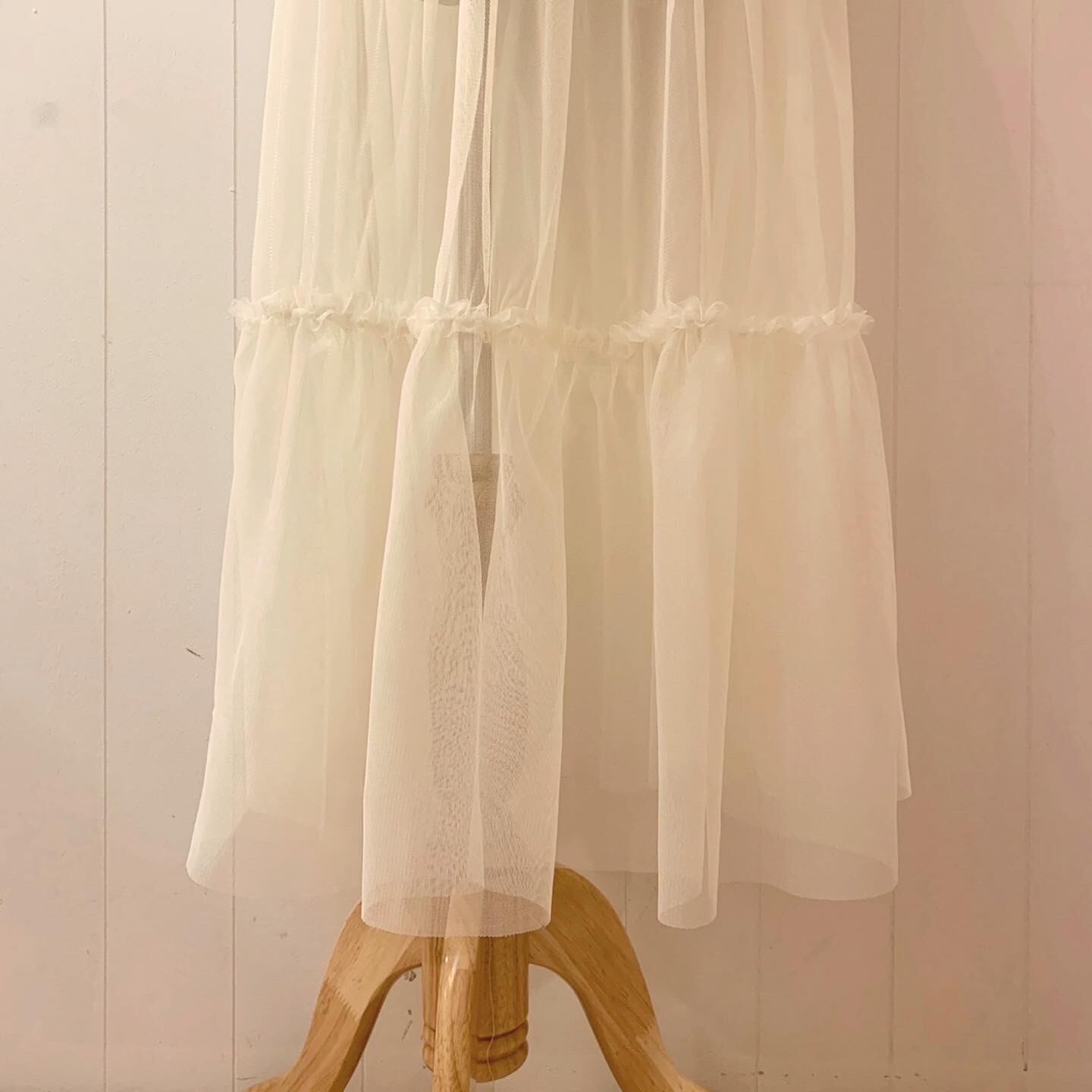 remake : morse signal from the left sheer dress