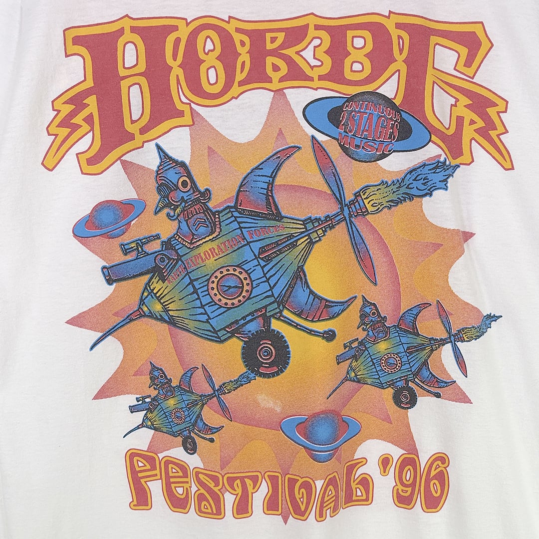 90s HORDE ロックフェス ヴィンテージTシャツ ロックT ブルース