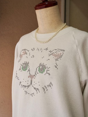 Vintage "Kitten Graphic Sweatshirt"