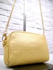 ◆LOEWE ロエベ HERITAGE ヘリテージ クロスボディ エンボス レザー ショルダー バッグ ポーチ 金◆ ロゴが映える使いやすい希少なモデル♪