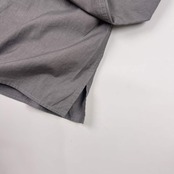 MARGARET HOWELL マーガレットハウエル 比翼 長袖シャツ 2/グレー レディース