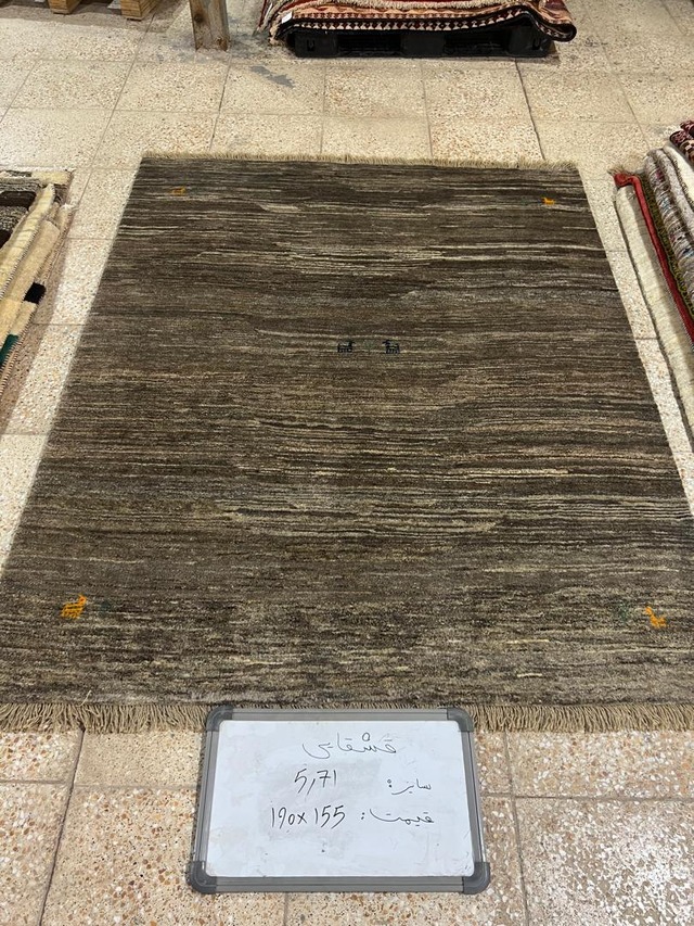 絨毯クエスト79【No.250】Gabbeh　ギャッベ　※現在、こちらの商品はイランに置いてあります。ご希望の方は先ずは在庫のご確認をお願いします。