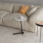 サイドテーブル 北欧 ラウンド ロックプレート 小型 コーヒーテーブル ソファサイド ベッドサイド バルコニー リビングルーム カフェ 一人暮らし 韓国 シンプル スタイリッシュ