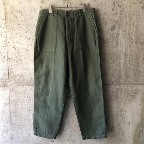 GD352 US ARMY 本物 アメリカ軍 70s ベイカーパンツ OG107