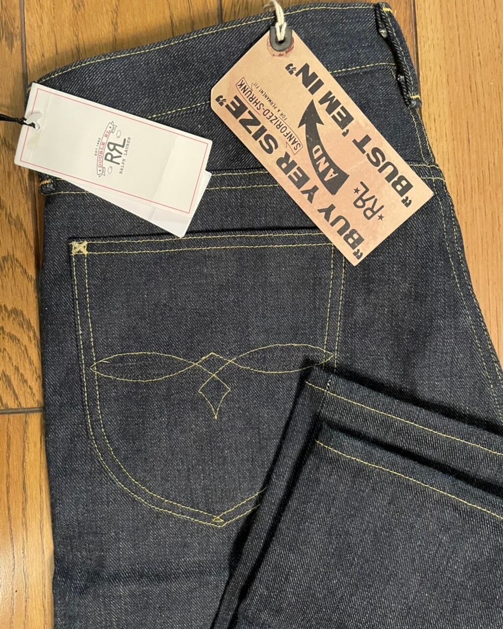 NOS(新古品) アメリカ製 RRL “HIGH SLIM COWBOY” 限定品 W32-L30 NOS(新古品) アメリカ製 RRL “HIGH SLIM COWBOY” 限定品 W32-L30