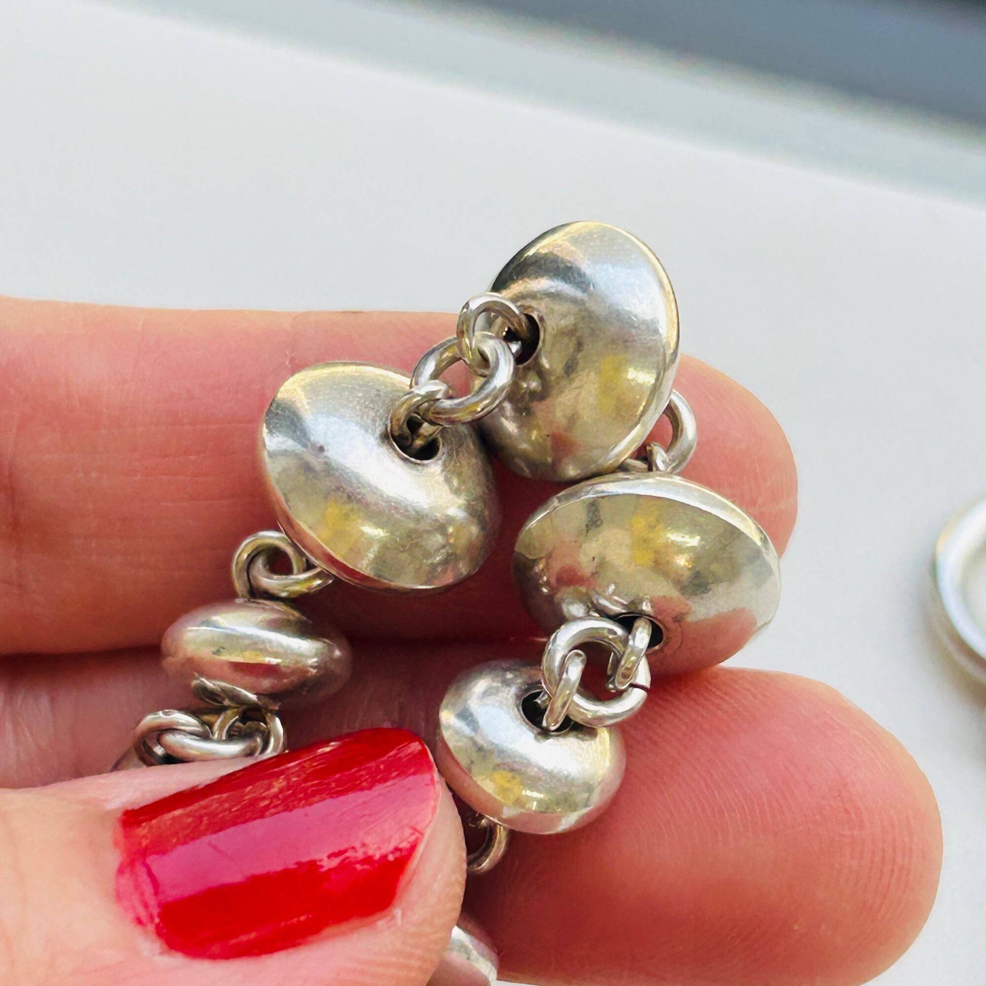 シルバー925 BEADS ＆ BAR トグルネックレス | Milo Antiques & Vintage