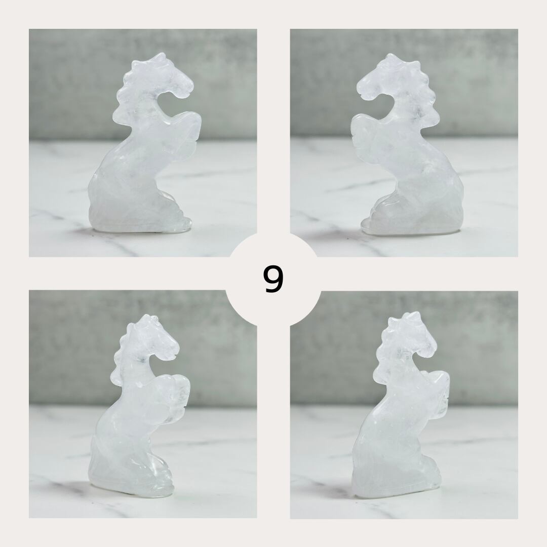 2026干支】幸運を呼ぶ天然石｜水晶 馬のオブジェ | Mt.Sophia 天然石屋