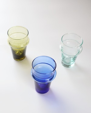 Moroccan Glass モロッコグラス/ブルー