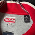 ENYCE コットンレーシングジャケット エニーチェ ストリート 赤×グレー XL