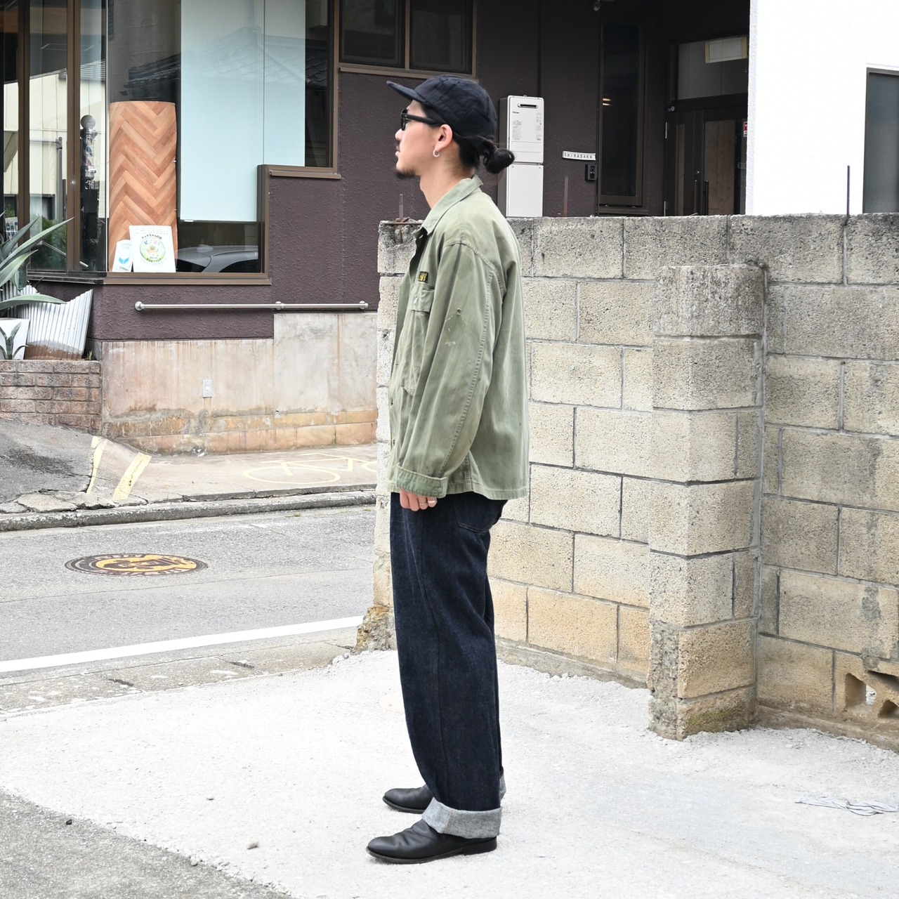 YASHIKI(ヤシキ)別注カーディガン、VINTAGEM43 style
