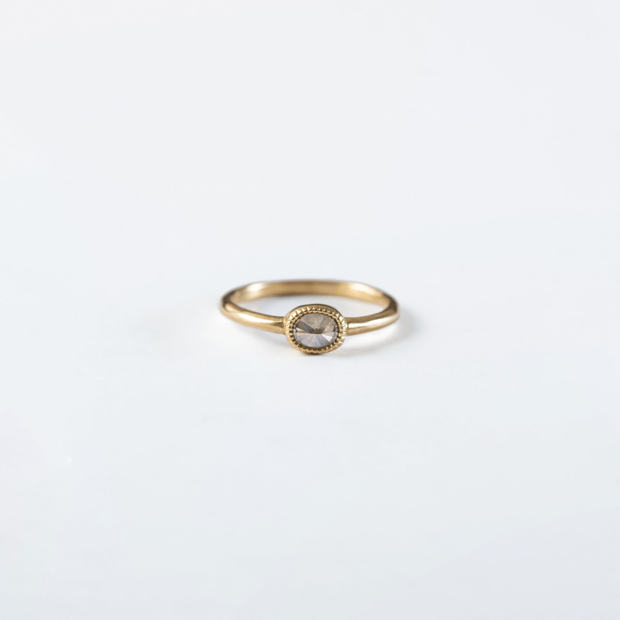 ローズカットダイヤモンドリング 0.50ct
