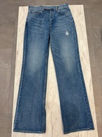 BORDERS at BALCONY 2色展開　BOOTCUT DENIM ブーツカットデニム