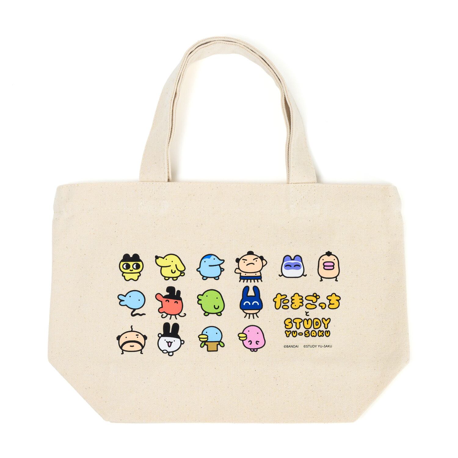 たまごっちとSTUDY優作 ミニトートバッグ | TOKYO PiXEL. shop & gallery