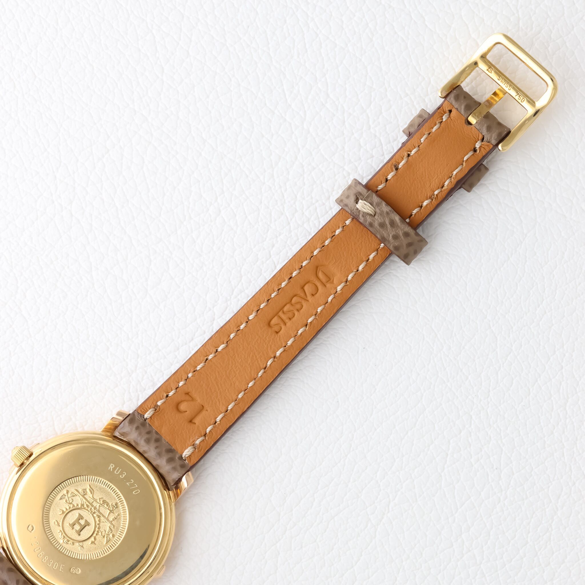 エルメス リボンラウンド ゴールド×レザー | Ante Official select