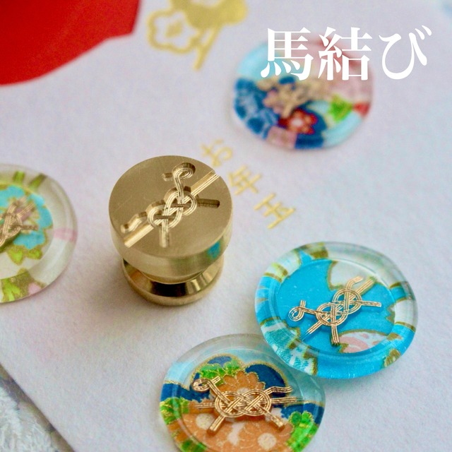 【WAGARA】Wax Seal Stamp │ りぼん結び【15mm】