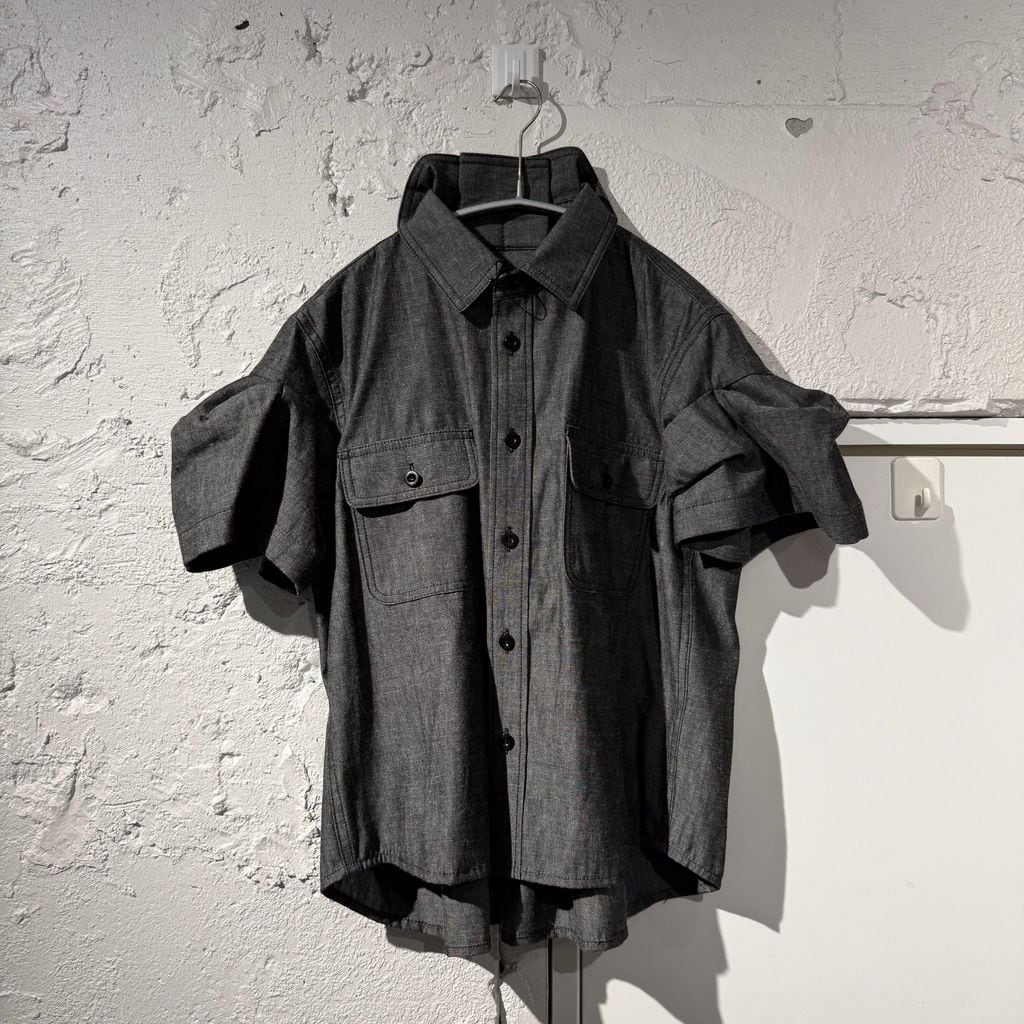 sacai サカイ 26SS Light Weight Denim Shirt デニムシャツ 26-08314