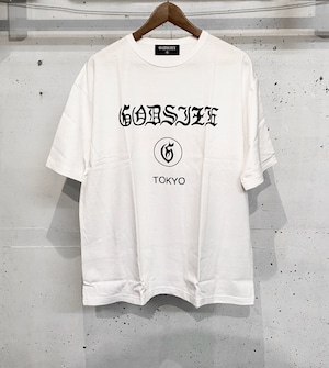 GODSIZE® 'G' LOGO RELAXED FIT TEE [WHITE]