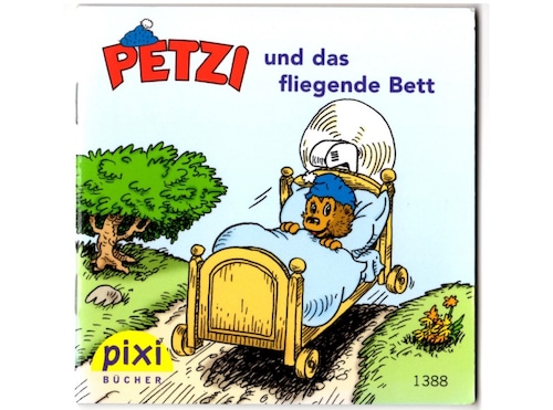 Petzi und das fliegende Bett　ピクシー絵本 PIXI 1388