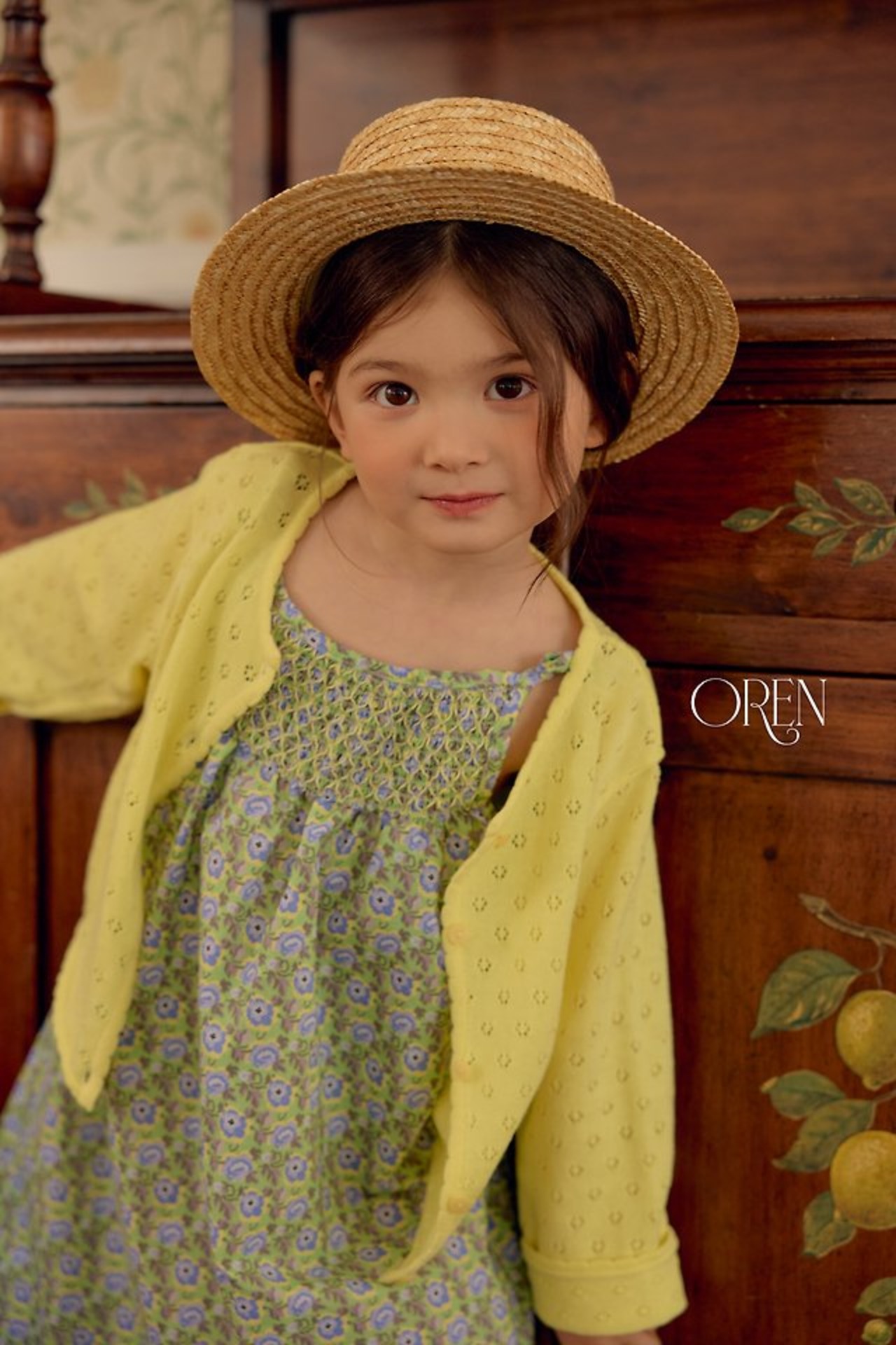 [Oren] Rosalan Knitwear Cardigan / [오렌] 로잘란니트가디건