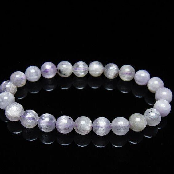 クンツァイト ブレスレット 8mm 一点物 メール便可 [M便 1/10] 111-40640