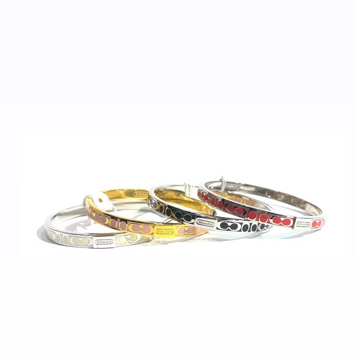 SALE50％OFF 【COACH】新品コーチアウトレット シグネチャーバングル