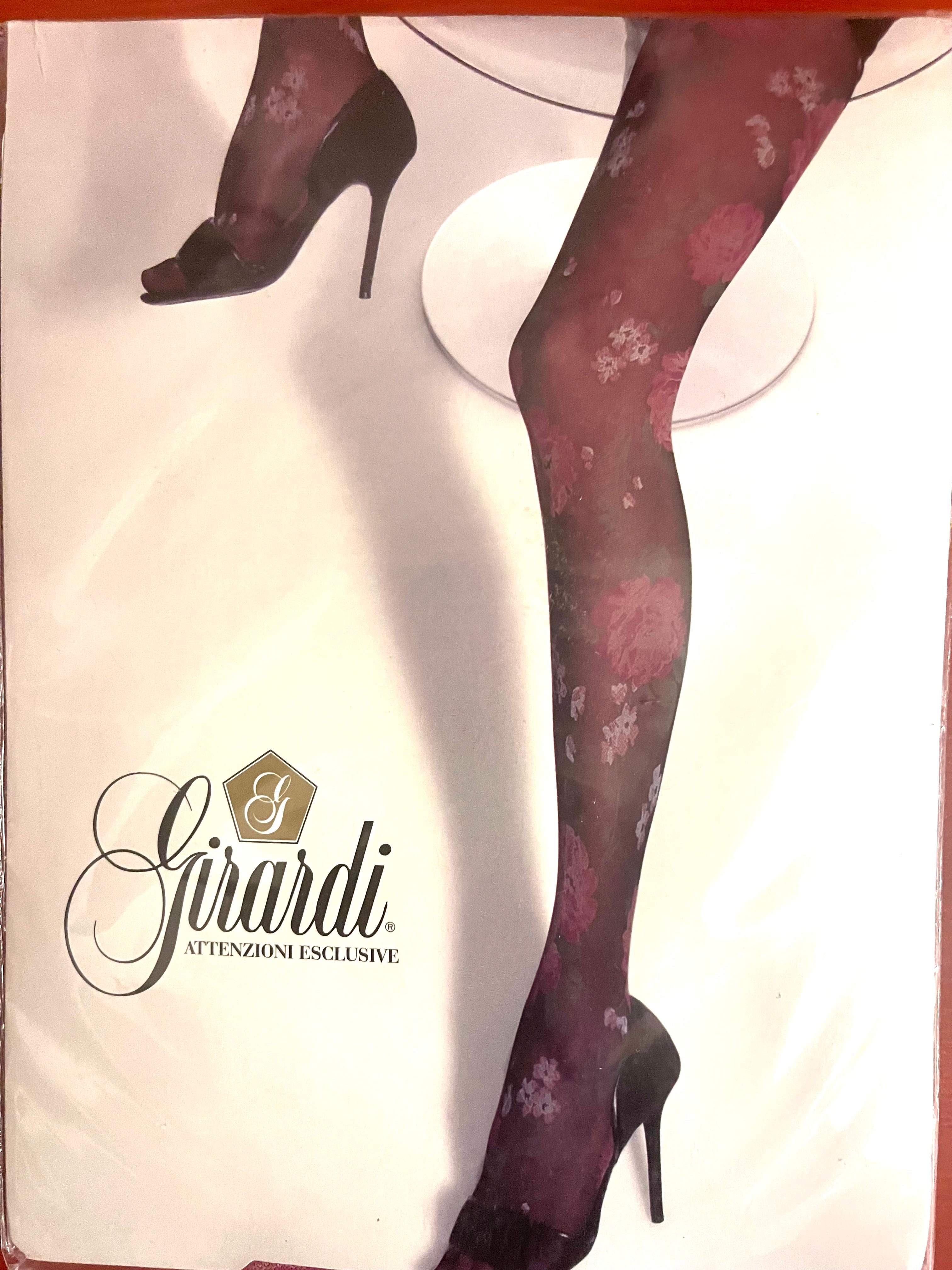 GIRARDI <ジラルディ> イタリア製 20デニールデザインストッキング FEMMINILITA