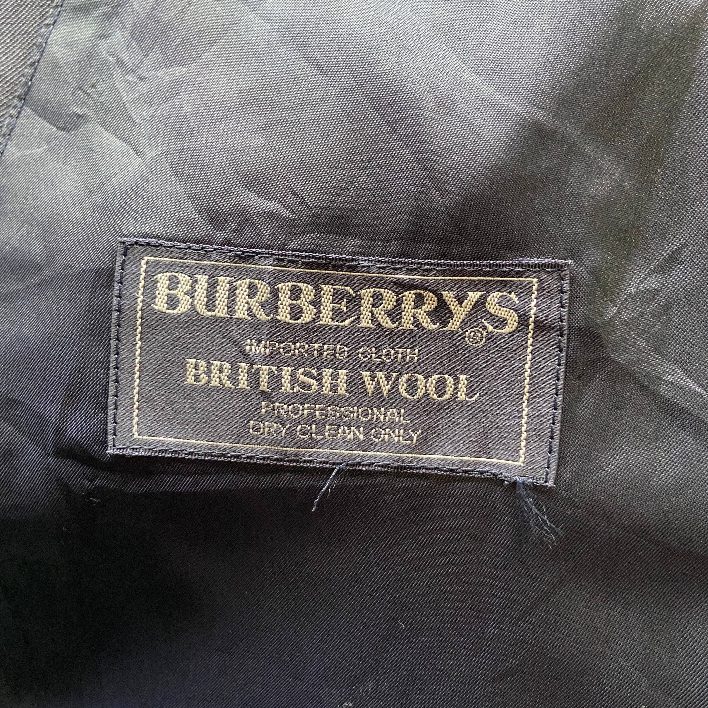 80年代〜90年代 Burberry's バーバリー テーラードジャケット