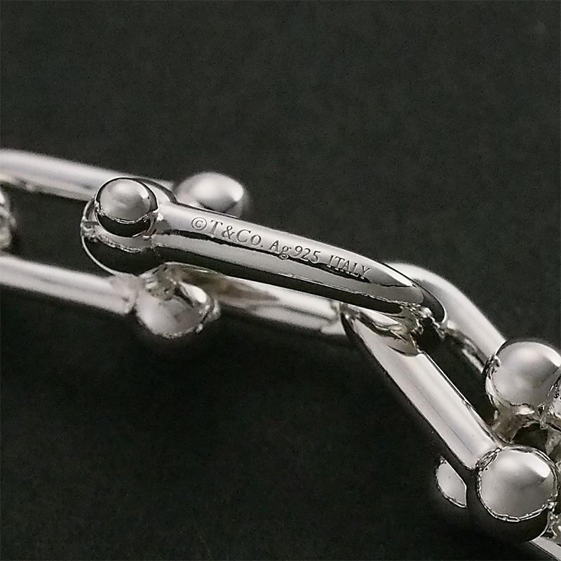 ティファニー TIFFANY&Co. ハードウェア ラージ リンク ブレスレット
