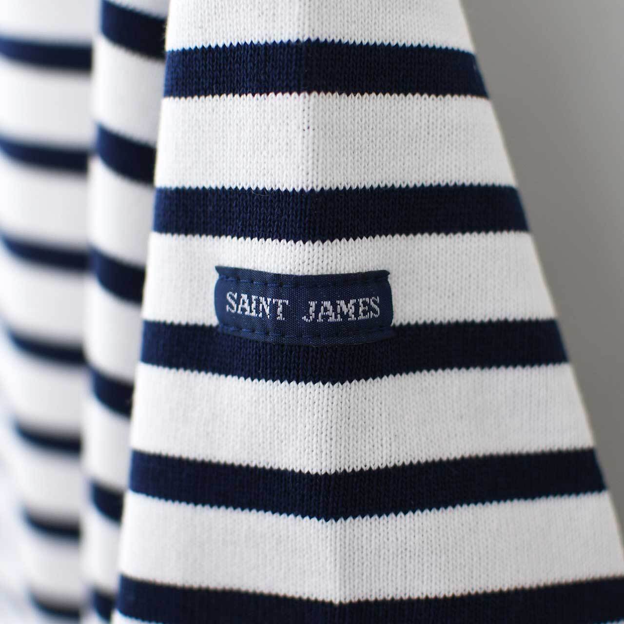 SAINT JAMES [W 20JC TEE LOOSE BORDER] [20jc-wltee-b]セント