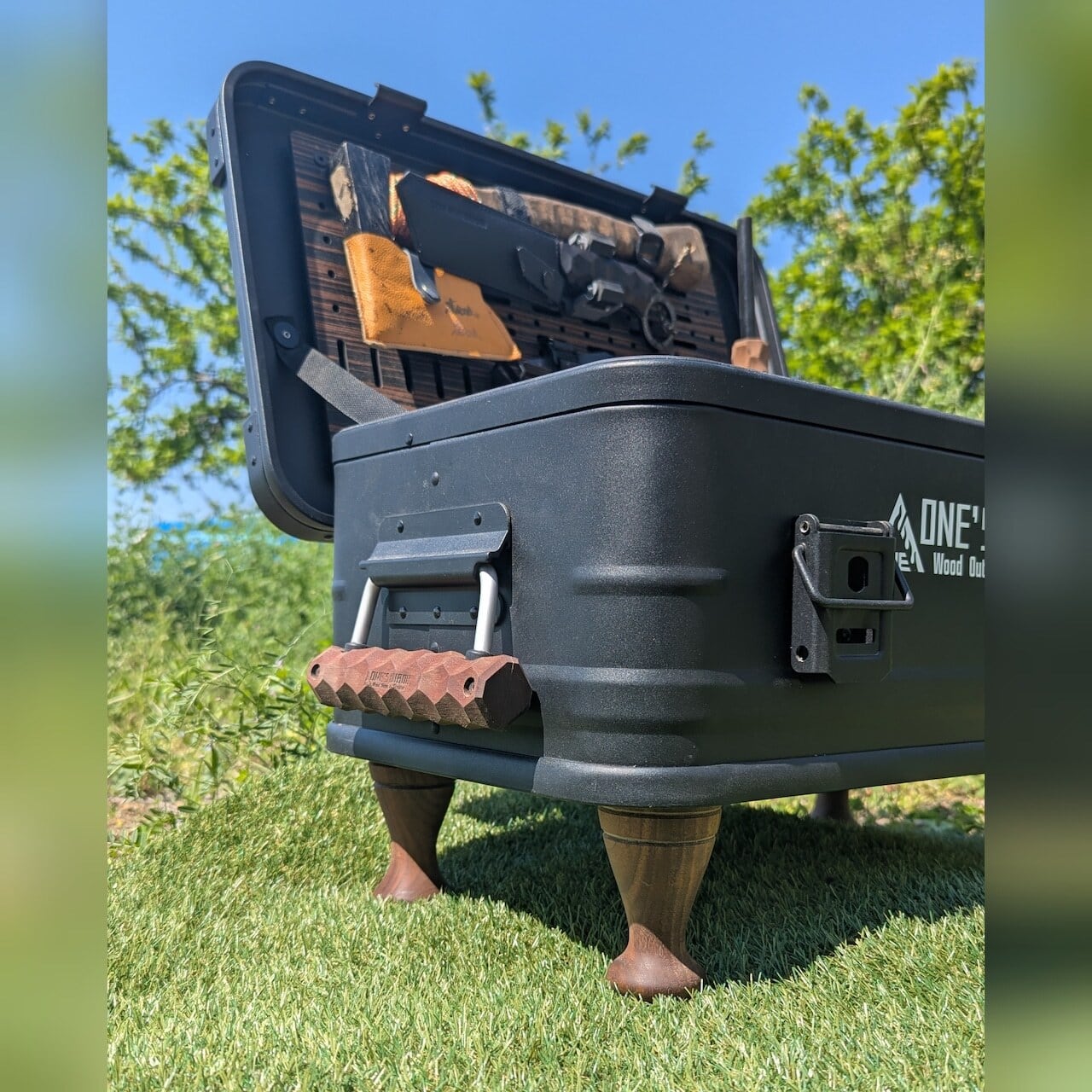 PINOWORKS OD缶レザージャケット250 BLACK | OLIVE OUTDOOR EQUIPMENT