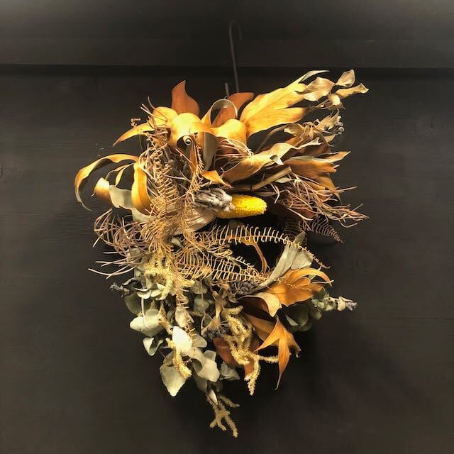 ドライフラワーリース◆autumn  wreath◆