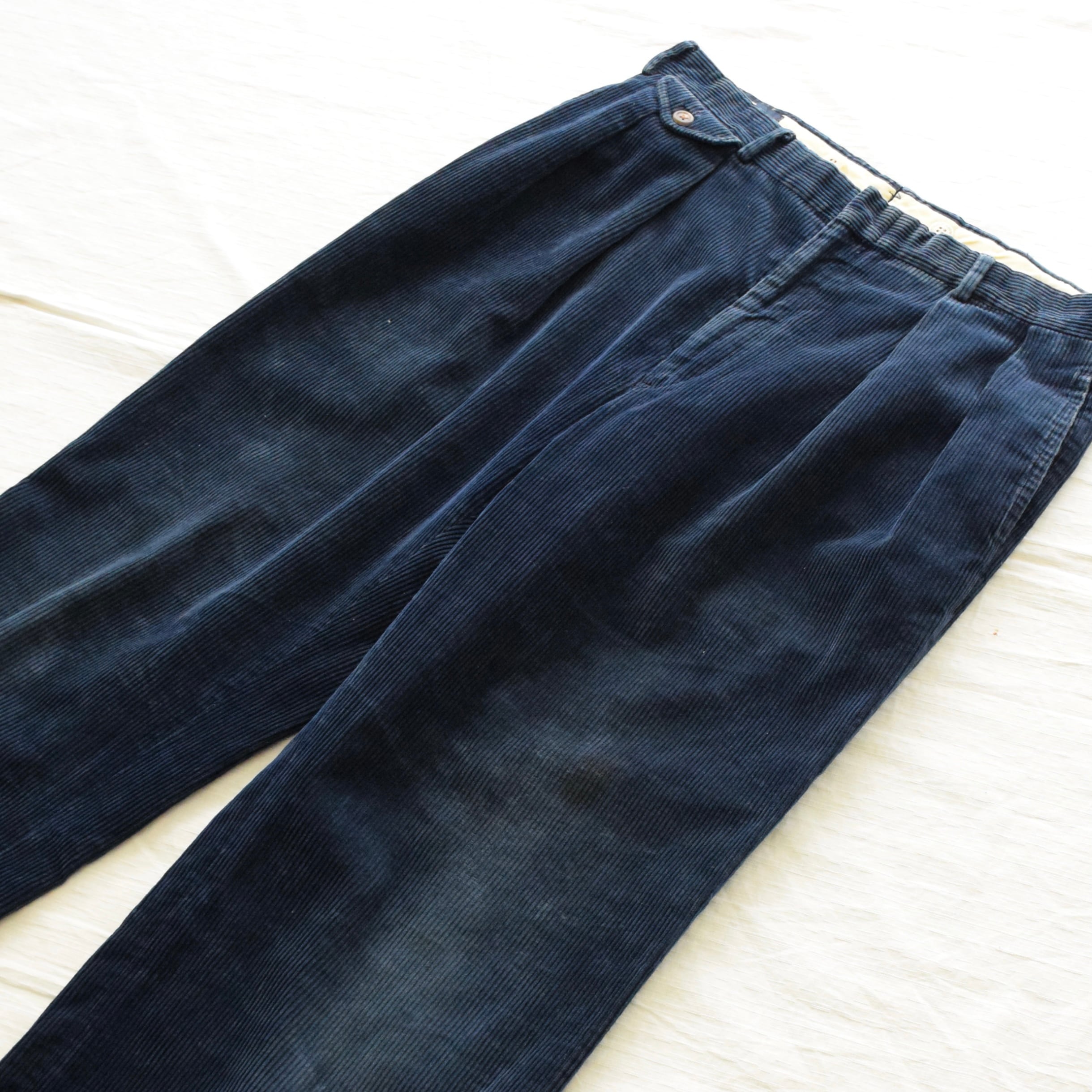 90's Ralph Lauren コーデュロイパンツ メンズ W32 L30 ネイビー