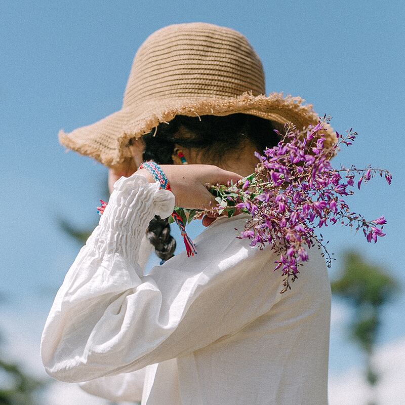 タイ旅行でビーチホリデーポーハット、女性の麦わら帽子、ビーチでの外出、日よけ帽、秋と冬 ドリームホーストラベル婦人服68410641279