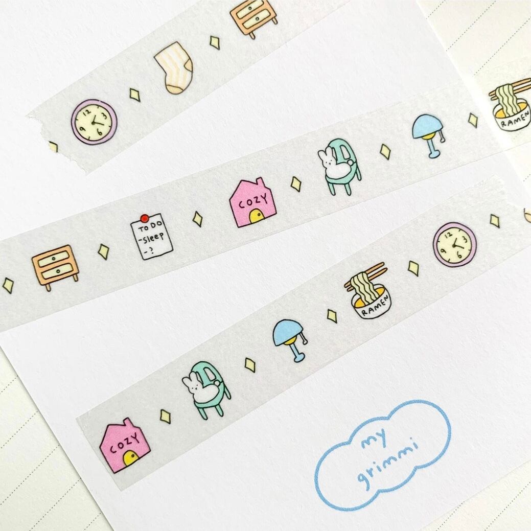 my grimmi 〔masking tape -おうちが大好き-〕