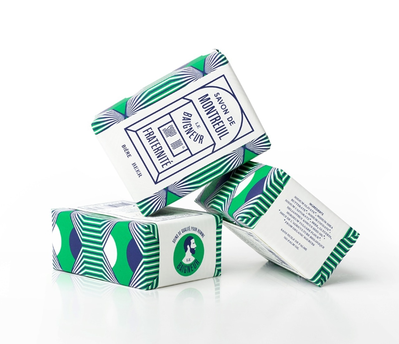 LE BAIGNEUR オーガニックソープバー ビール