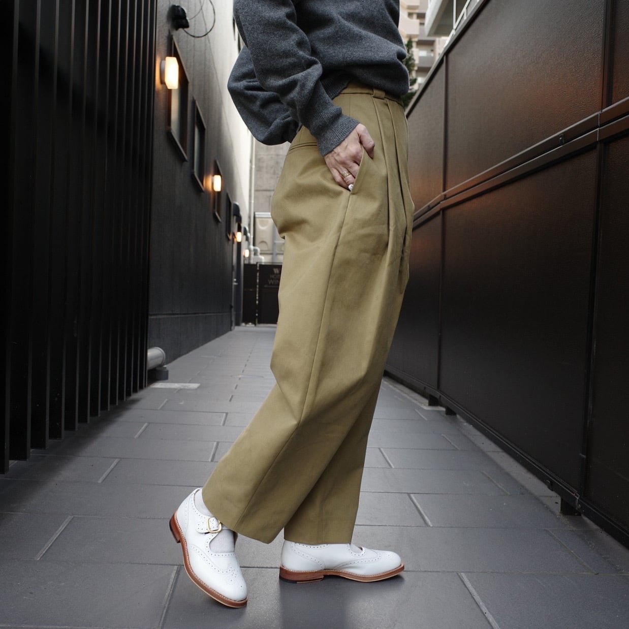 STUDIO NICHOLSON|BARRY TROUSERS 定価¥6.5万 | eterdigital.com.ar