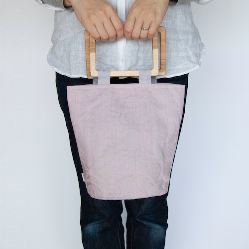 flowerpot bag L [garden / rose pink]