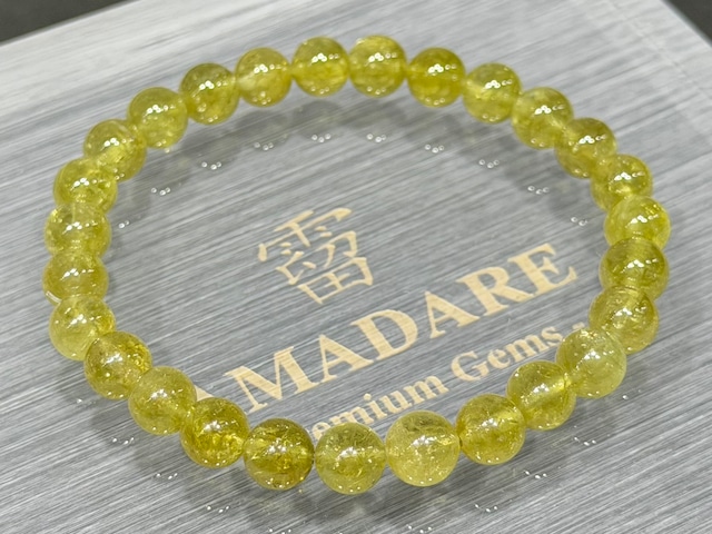 No.1534 ツァボライト(グリーンガーネット)ブレスレット No.1534 ツァボライト(グリーンガーネット)ブレスレット