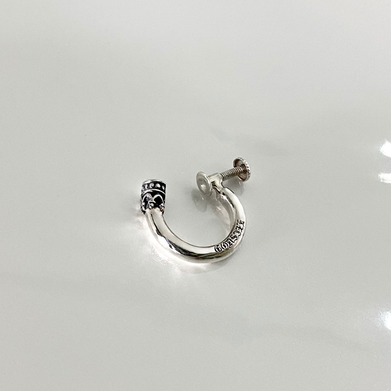 CROWN HOOP EARRING / クラウンフープイヤリング