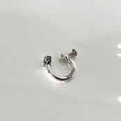 CROWN HOOP EARRING / クラウンフープイヤリング