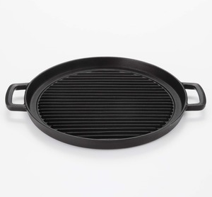 【新着特価】岩鋳 Iwachuグリルパン丸29 黒焼付 内径28.5cm 南部鉄器 23051