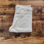 Vintage “Levi’s 519” Corduroy Pants/ ivory 34