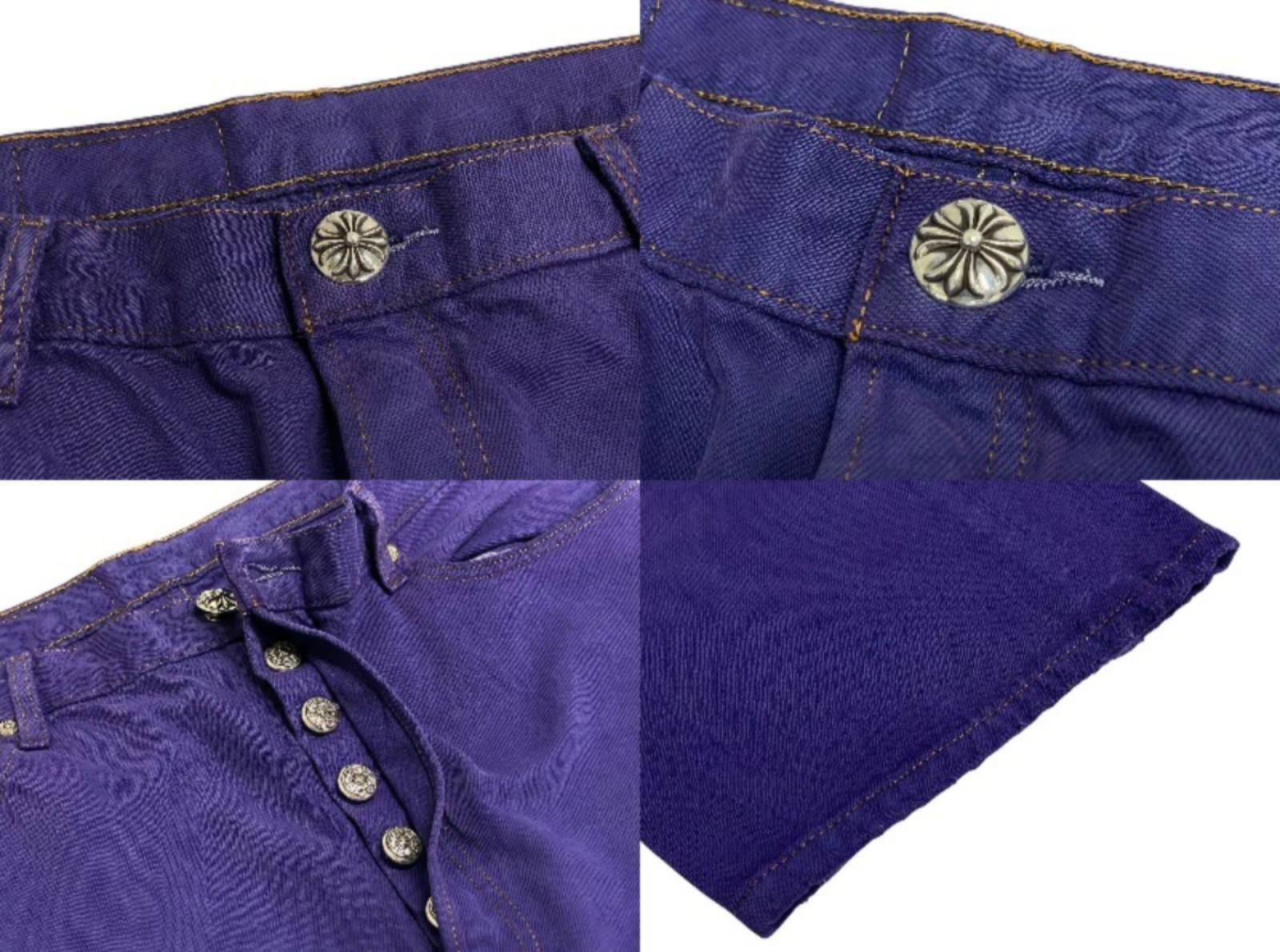 CHROME HEARTS クロムハーツ LEVI'S リーバイス デニムパンツ クロス