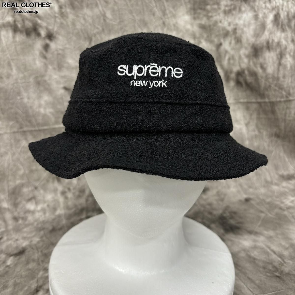 supreme シュプリーム バケットハット クラッシックロゴ ブラック