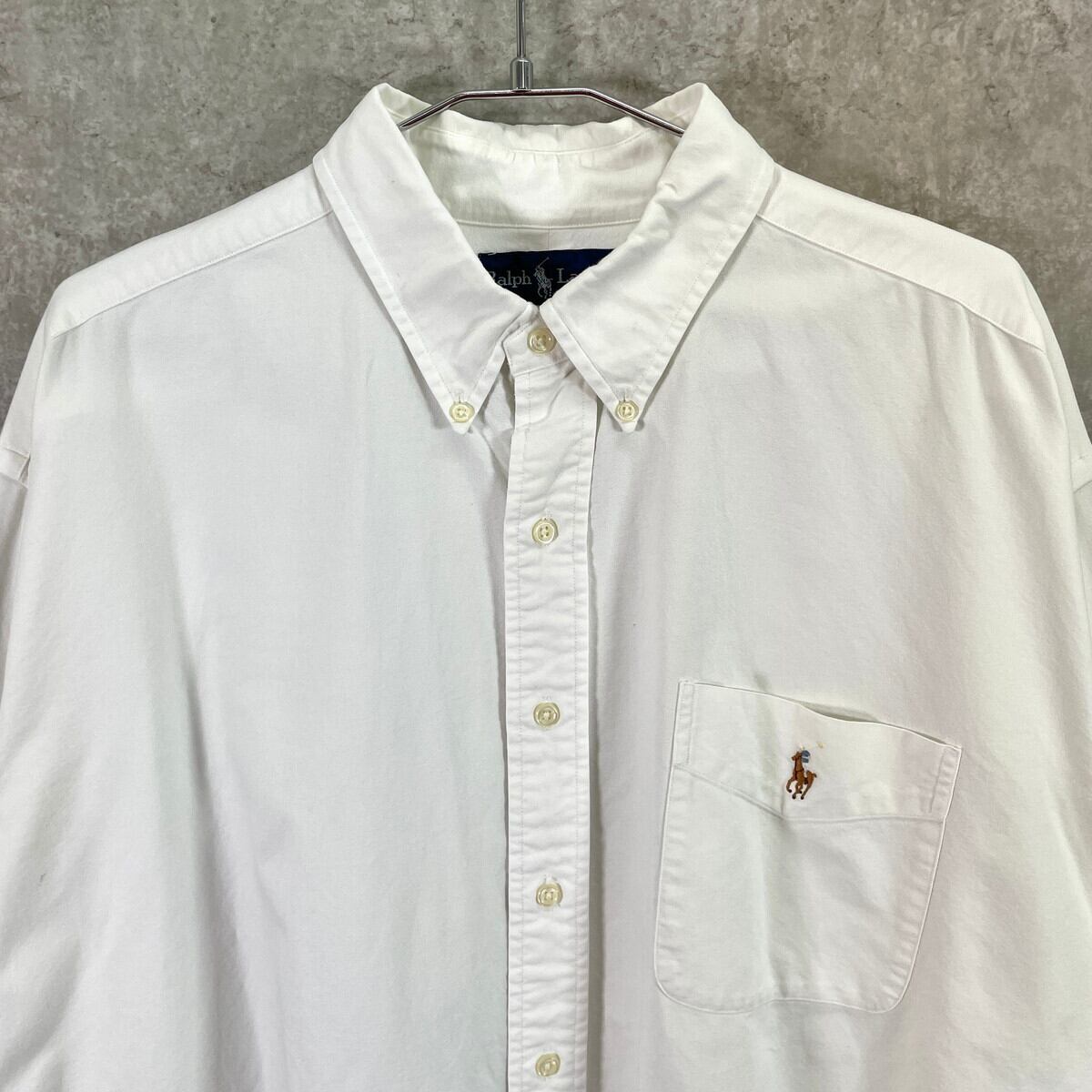 Ralph Lauren ラルフローレン BIG SHIRT ワンポイントロゴ刺? 長袖
